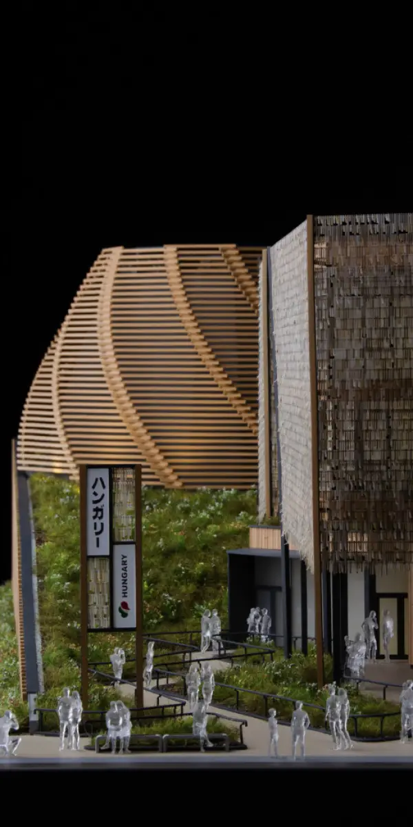 Osaka-i Világkiállítás Magyar pavilon